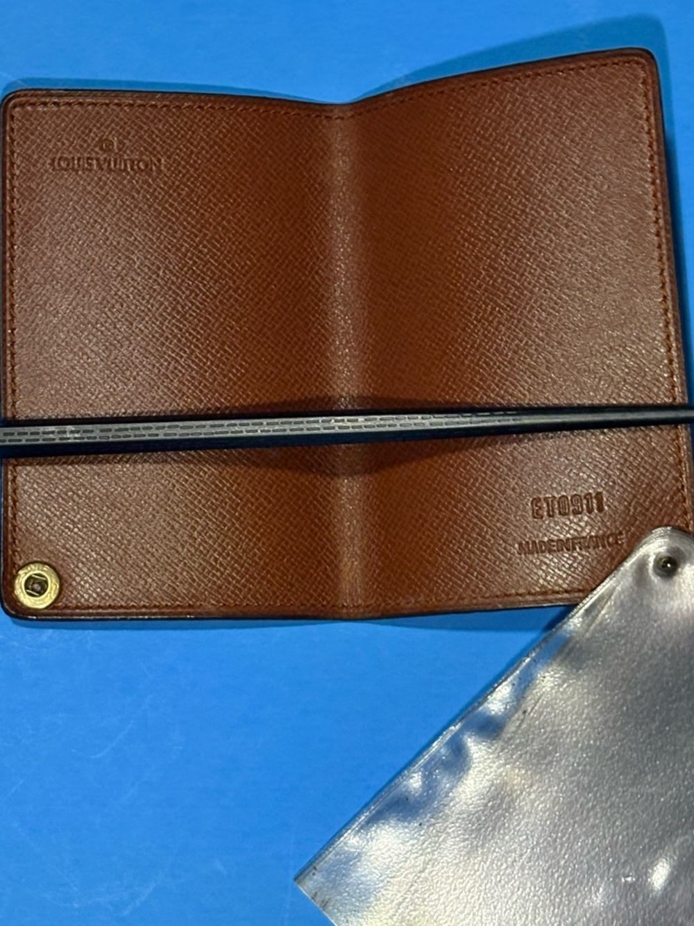 💯 Authentic Louis Vuitton Monogram Canvas Cardholder - Brown/Gold Monogram - Picture 7 of 9